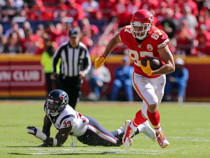 16. Travis Kelce — TE, Kansas City Chiefs