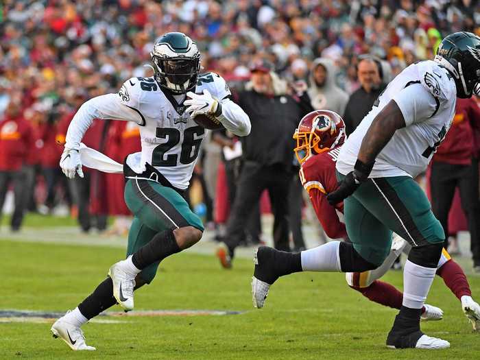 15. Miles Sanders — RB, Philadelphia Eagles