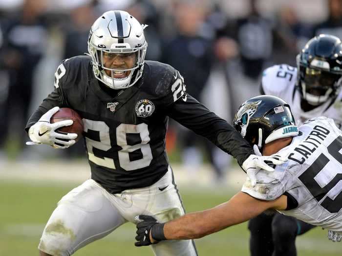 9. Josh Jacobs — RB, Las Vegas Raiders