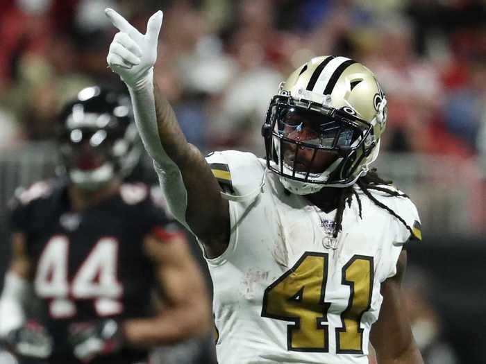 4. Alvin Kamara — RB, New Orlean Saints