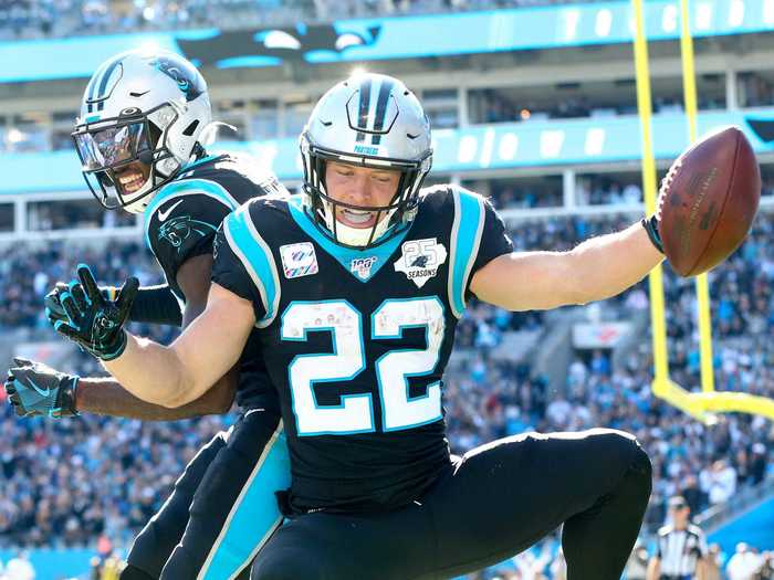 1. Christian McCaffrey — RB, Carolina Panthers