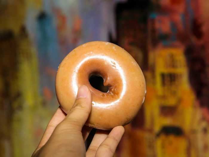 Krispy Kreme brought back two limited-edition donuts this year, one of which is the pumpkin glazed donut.