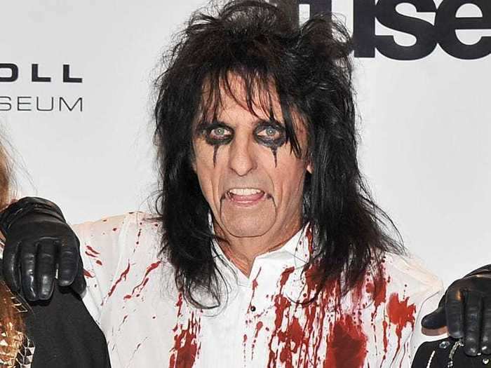 He said legendary musician Alice Cooper has supposedly been his babysitter before.