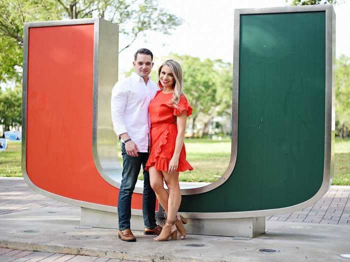 Janal Montagna and Aaron Kurincak met almost 15 years ago at the University of Miami.