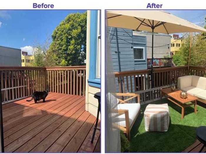 The after: The complete patio transformation