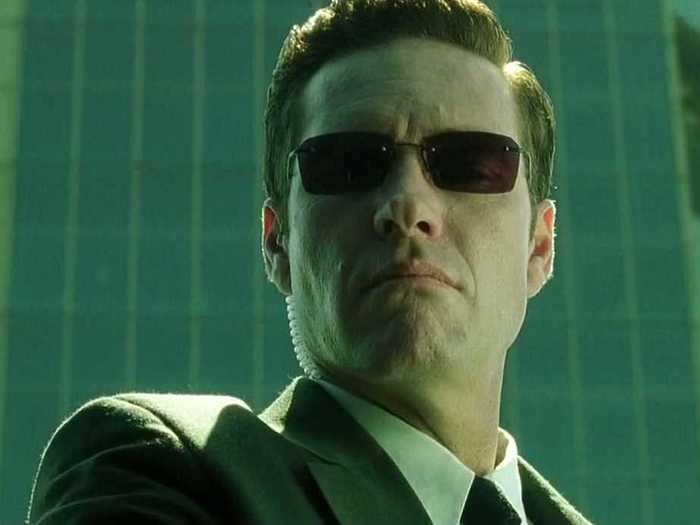 Robert Taylor played another one of the sentient machines in "The Matrix," named Agent Jones.