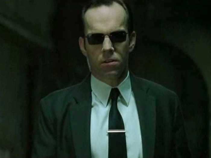 As Agent Smith, Hugo Weaving played one of the Matrix