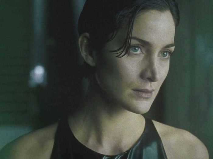 Carrie-Anne Moss played Trinity, a crew member of the Nebuchadnezzar who falls in love with Neo.