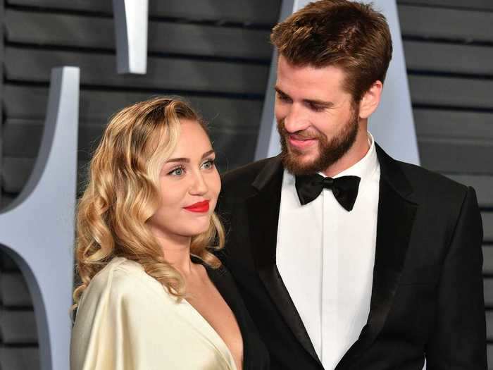 December 2018: Cyrus said she calls Hemsworth her "survival partner" instead of "fiancé."