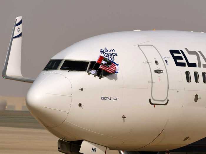 Once on the ground, the aircraft headed to the VIP terminal at Abu Dhabi International for a reception upon arrival.