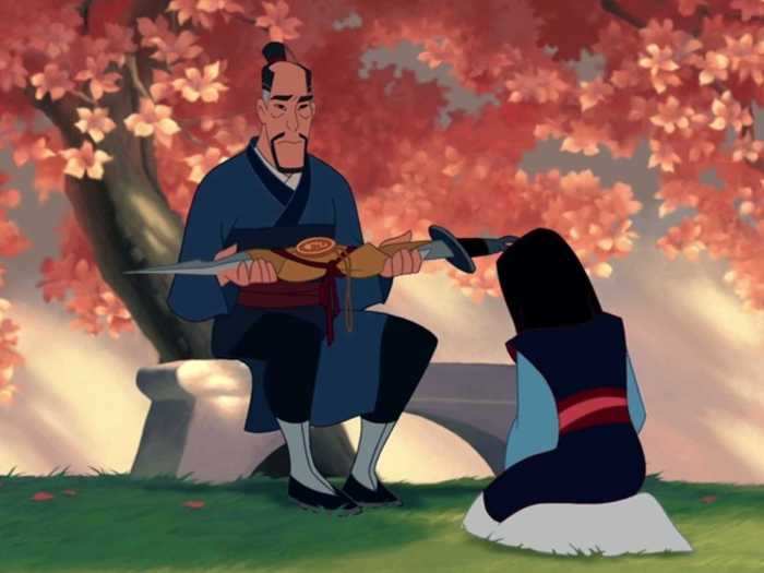 36. The Emperor bestows Mulan with different gifts when she turns down a chance to join his elite guard.