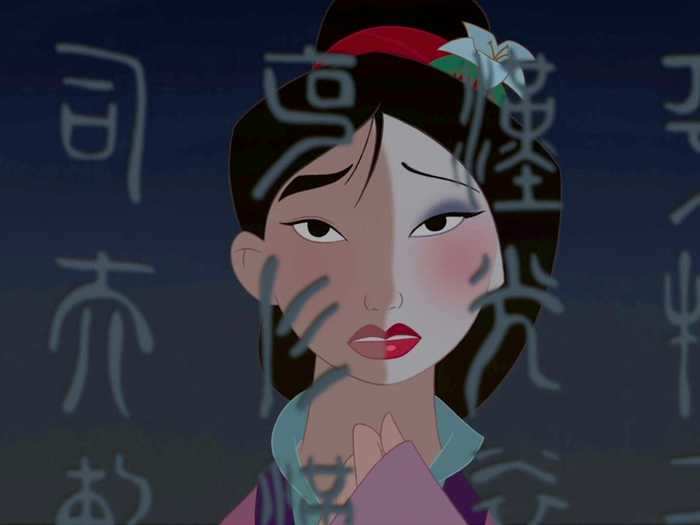 14. Mulan doesn