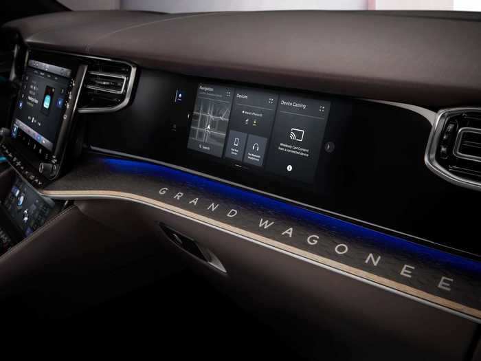 The Concept has a 10.25-inch screen just for the front passenger.