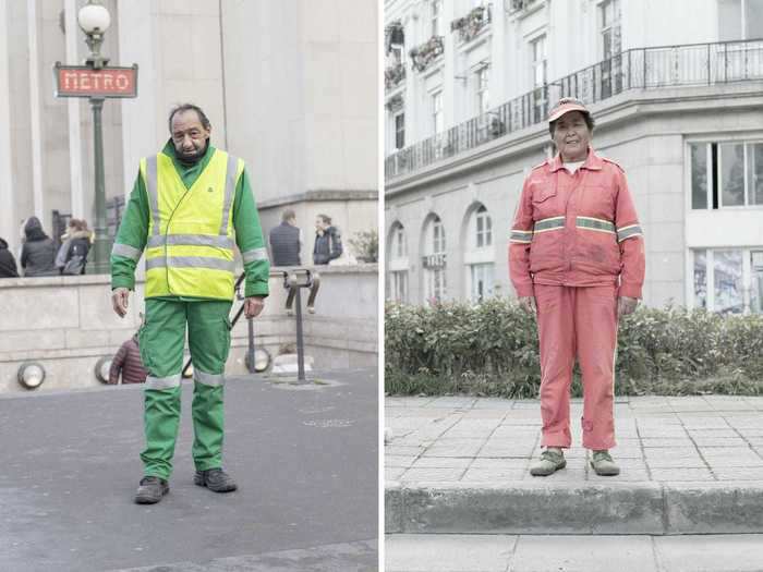 While Prost meant to only photograph the imitation architecture, he was quickly drawn in by the people who call this fake Paris home without caring that it