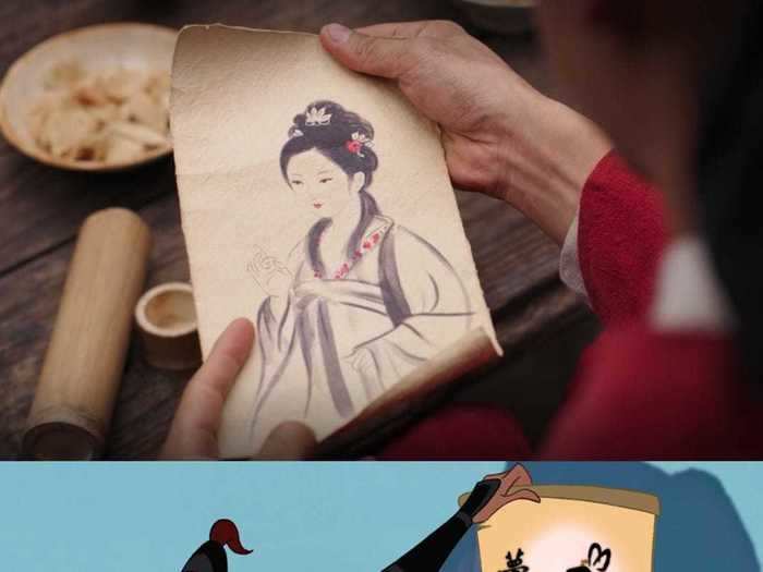 Ling shares a drawing of a woman, Li Li, he