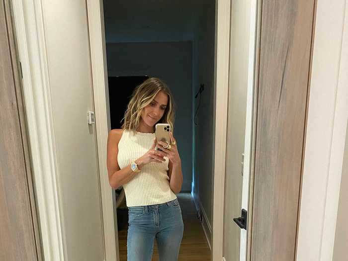 Cavallari opted for a more casual look on Thursday since she had already dressed up earlier in the week.