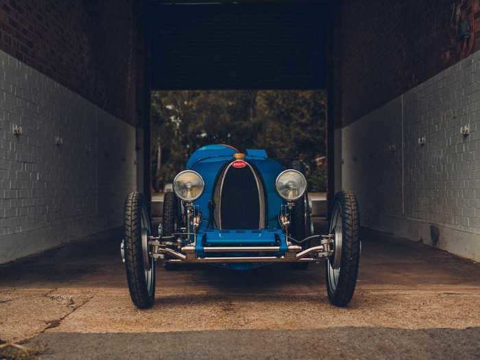 This time around, Bugatti made the Baby a bit larger and brought it into the 21st century.