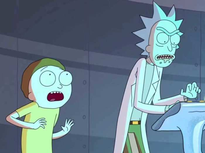 2. "Rick and Morty" (Adult Swim)