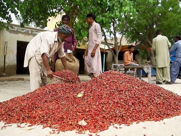 Traders at the wholesale market also suffered losses.