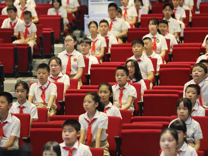 In Wuhan, China, more than 1 million children went back to school this week.