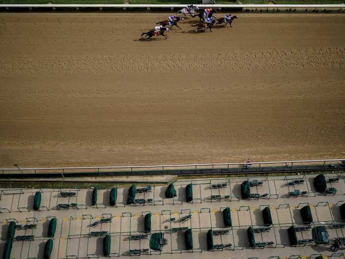 While much is different at the Derby this year, the event still includes 20 horses who are competing at the prestigious race.