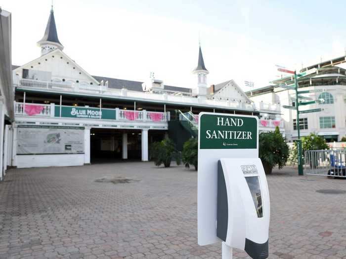 The coronavirus pandemic postponed the Kentucky Derby from its traditional May date for the first time since World War II.