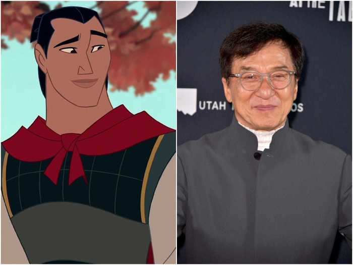 17. Jackie Chan voiced Li Shang in the Chinese version of the movie