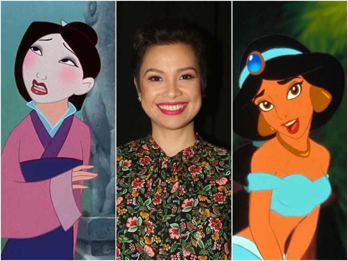 7. The singer who provides the singing voice for Mulan also provides the singing voice for Jasmine