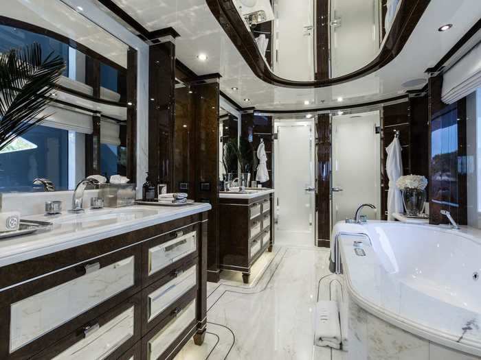 ... and a palatial bathroom.