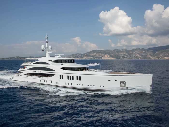 Although the 207-foot yacht is extravagant by most people