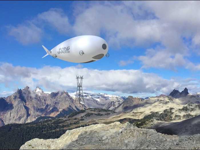 The airship can also load and remove cargo while hovering, which is done by employing winches that are controlled by a "loadmaster."