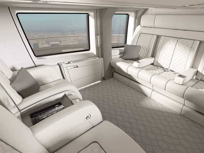 The interior was created in part by Pagasus Design.