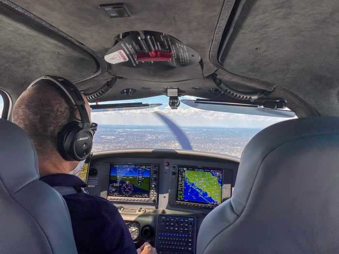 And I could see why, though undoubtedly slower than the airlines, flying three hours in this plane would have been no different than in a luxury car.