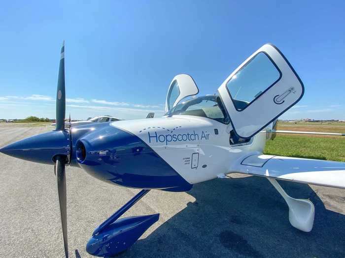 Four of these piston engine-powered Cirrus SR-20/22 series aircraft currently make up the Hopscotch Air fleet, offering regional travel across the Northeast and beyond.