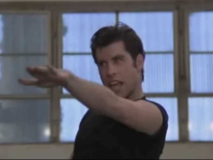 Travolta ended up singing the number instead, which differs slightly from the source material.