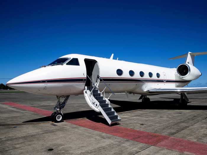 That kind of range on a private aircraft is typically reserved for the likes of Gulfstreams.