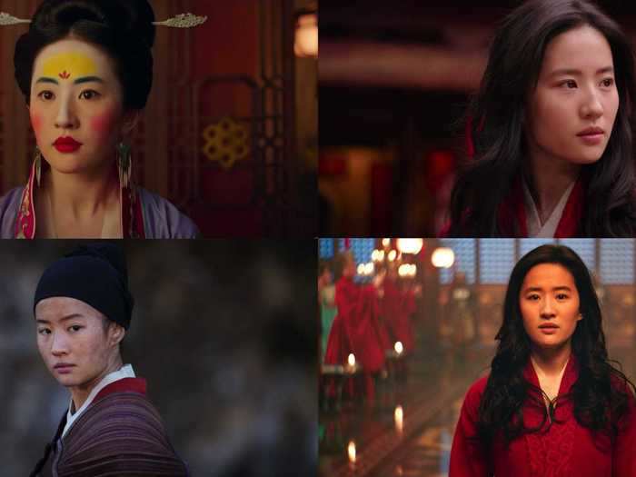 Mulan is almost always in the center of the camera while you