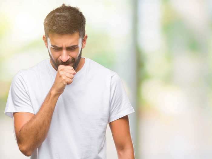 10. Persistent hoarseness or coughing