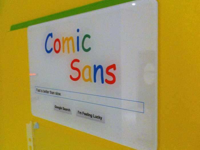 Vincent Connare, designer of the font Comic Sans, told the Wall Street Journal: "If you love it, you don