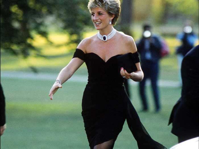 The love triangle between Princess Diana, Prince Charles, and Camilla Parker-Bowles culminated in Princess Di wearing what many called her "revenge dress."