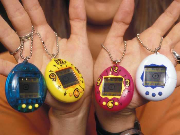 The Tamagotchi craze swept across the world during the 