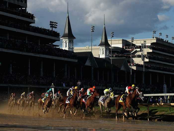 The Kentucky Derby is the biggest event in the world of horse racing.