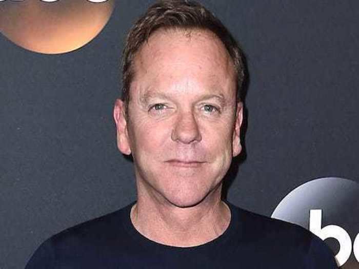 Kiefer Sutherland has been a grandfather since he was 39.