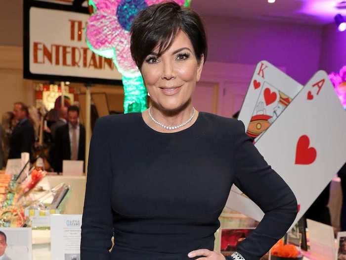 Kris Jenner became a grandmother at 54.