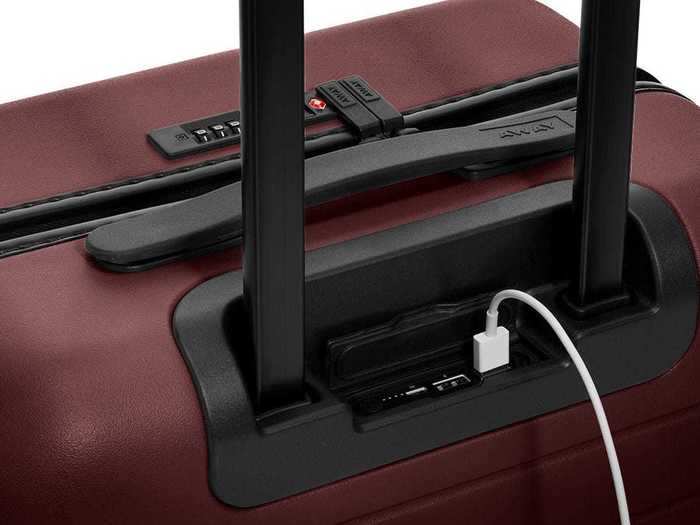 A carry-on that charges your phone