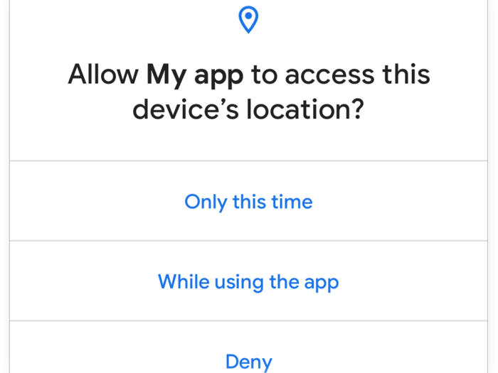 ​Pro: More user control over location permissions