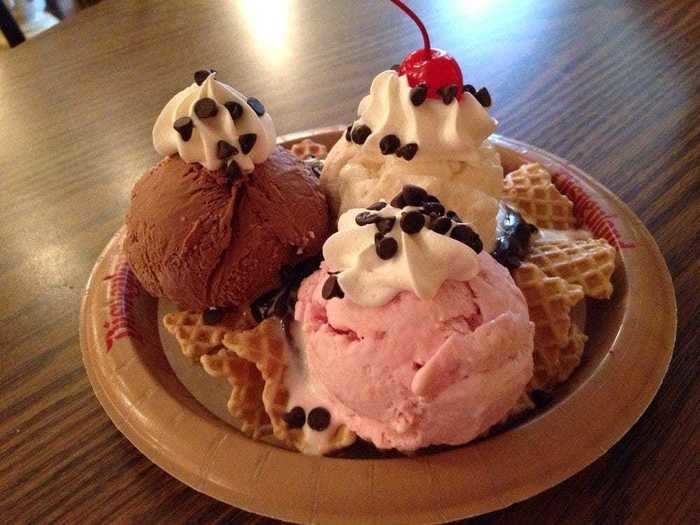 Some Disney fans have found a way to order "ice cream nachos" at The Golden Horseshoe in Frontierland, Disneyland.