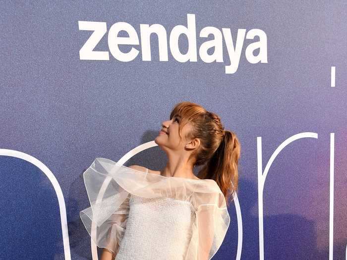 Zendaya went for a whimsical look at the LA premiere of "Euphoria."