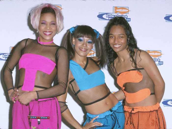 The girl group TLC created another iconic fashion moment at Nickelodeon