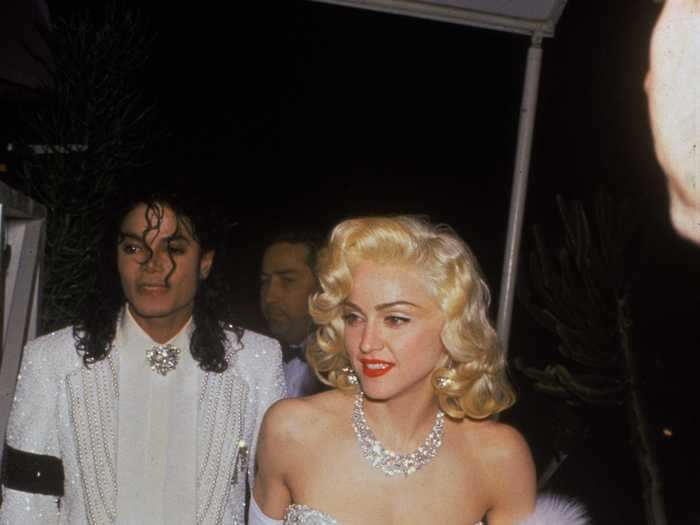 Madonna famously dressed as Marilyn Monroe when she took a bedazzled Michael Jackson as her date to the 1991 Academy Awards.